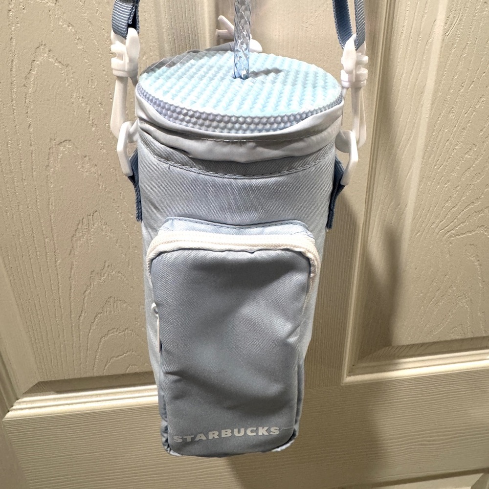 Starbucks Sky Blue Bottle Carrier